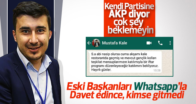 Eski Başkanlardan Mustafa Kale’ye tepki