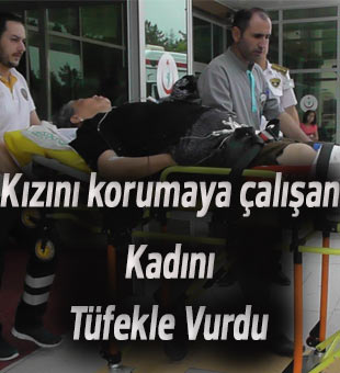 Yaşlı kadını tüfekle vurdular