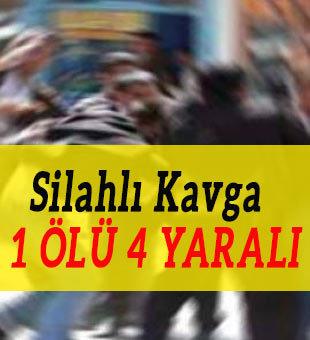 Konya'da silahlı kavga: 1 ölü, 4 yaralı