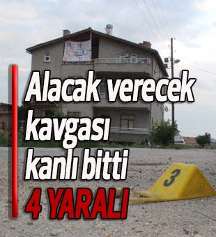 Konya’da alacak verecek kavgası kanlı bitti: 3 yaralı