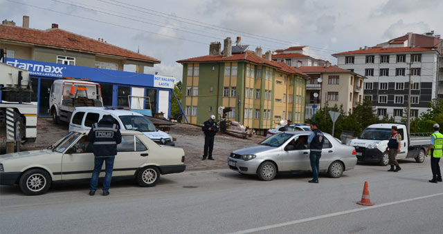 Kulu’da bayram öncesi asayiş uygulaması