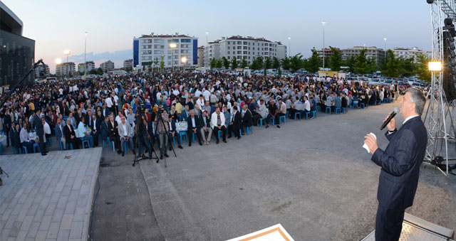 Başkan Akyürek: "Bütün yatırımlarda çalışanların alın teri var”