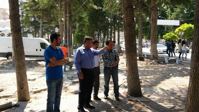 Ereğli’de Park Düzenleme Çalışmaları Sürüyor