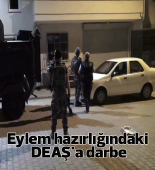 Mersinde Eylem Hazırlığındaki Deaşa Darbe