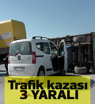 Kuluda Trafik Kazası: 3 Yaralı