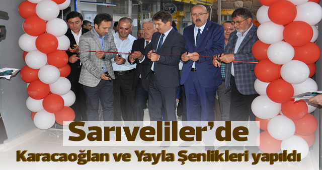 Sarıvelilerde Karacaoğlan Ve Yayla Şenlikleri Yapıldı