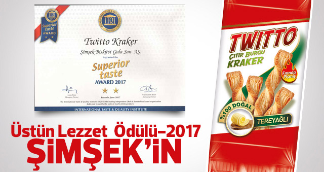 2017 Lezzet Özdülü Şimşek Bisküvi’nin