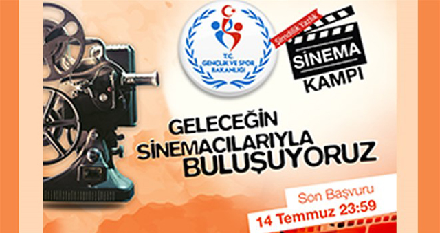 SİNEMA KAMPI BAŞVURULARI BAŞLADI