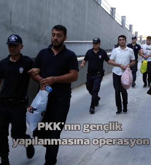 Mersinde Pkknın Gençlik Yapılanmasına Operasyon