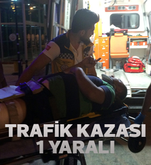 Kuluda Trafik Kazası 1 Yaralı