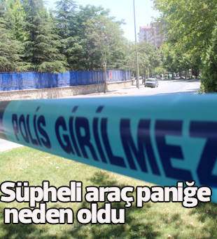 Jandarma Komutanlığı Önüne Bırakılan Şüpheli Araç Paniğe Neden Oldu