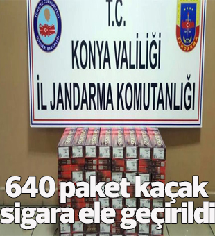 Yolcu Otobüsünde 640 Paket Kaçak Sigara Ele Geçirildi