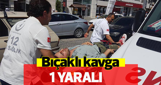 Karaman’da bıçaklı kavga: 1 yaralı