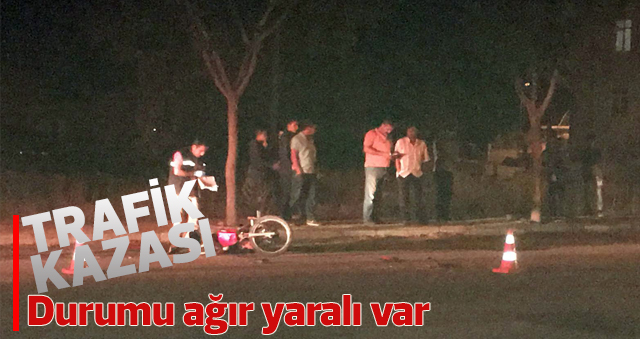 Karamanda Trafik Kazası: 1 Yaralı