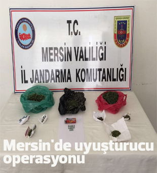 Mersinde Uyuşturucu Operasyonu