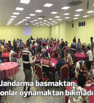 Jandarma Basmaktan, Onlar Oynamaktan Bıkmadı