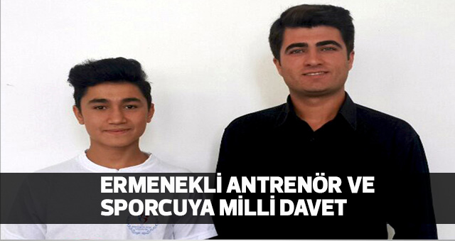 ERMENEKLİ ANTRENÖR VE SPORCUYA MİLLİ DAVET