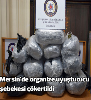 Mersinde Organize Uyuşturucu Şebekesi Çökertildi