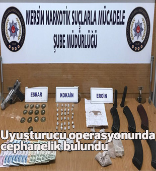 Uyuşturucu Operasyonunda Cephanelik Bulundu