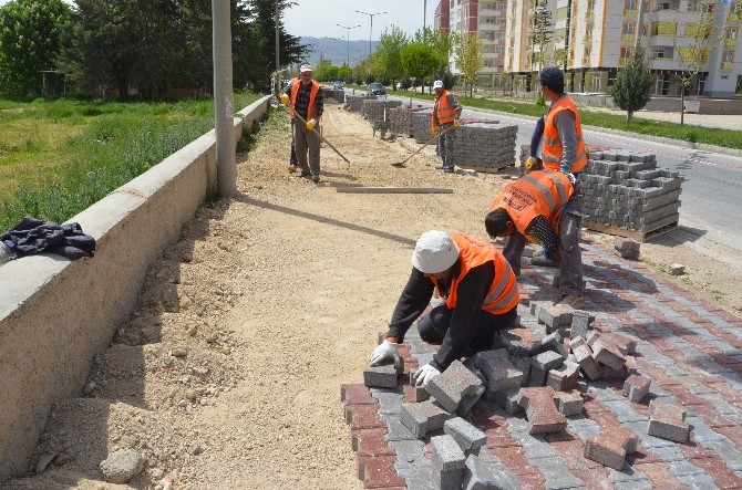 Ereğli’de Kaldırım Çalışmaları