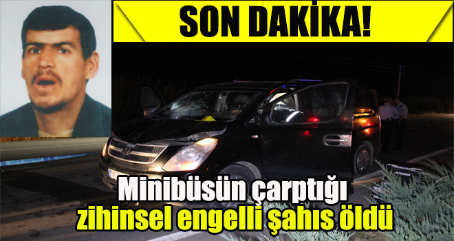 Karamanda Minibüsün Çarptığı Zihinsel Engelli Şahıs Öldü