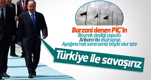 Barzani'den Türkiye'ye tehdit