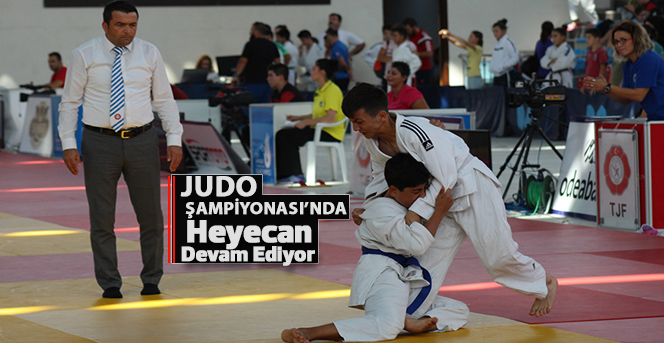 Judo Şampiyonası’nda Heyecan Devam Ediyor