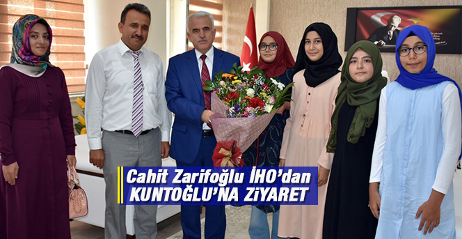 Cahit Zarifoğlu İHO’dan Kuntoğlu’na Ziyaret