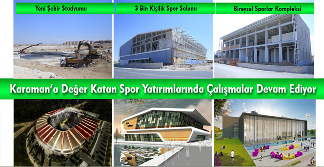 Spor Yatırımlarında Çalışmalar Devam Ediyor