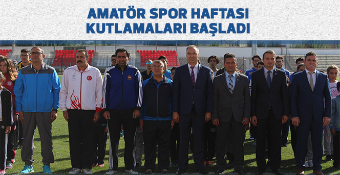 Karaman’da Amatör Spor Haftası Kutlamaları Başladı