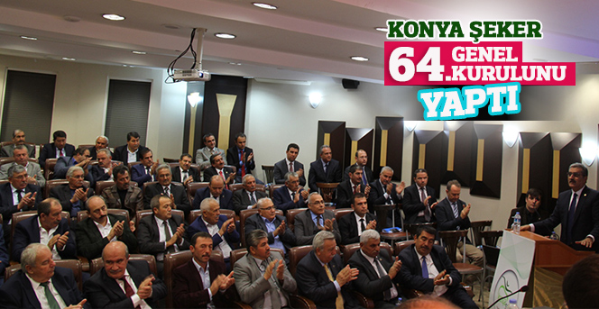 Konya Şeker 64’üncü, Ab Holding 9’uncu Genel Kurulunu Yaptı