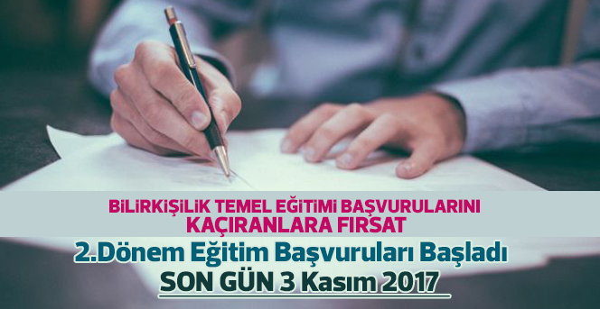 Bilirkişilik Temel Eğitimi Başvurularını Kaçıranlara Fırsat