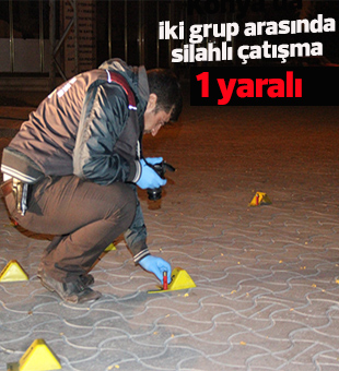 Konya'da iki grup arasında silahlı çatışma: 1 yaralı