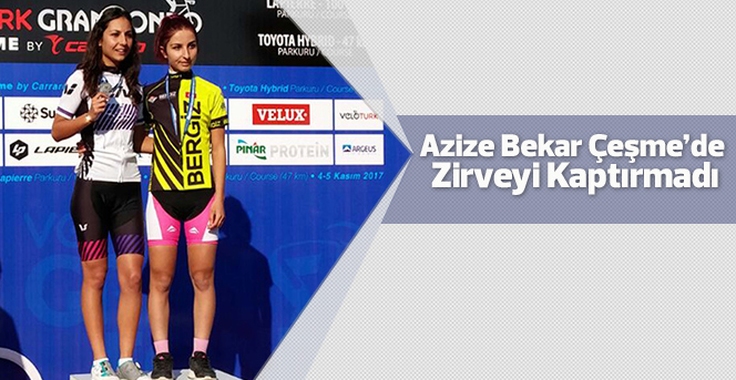 Azize Bekar Çeşme’de Zirveyi Kaptırmadı!