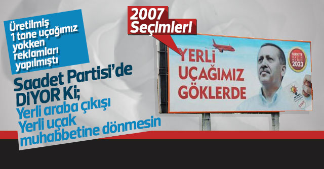 Saadet Lideri; Hükümet 15 Yıldır yerli araba üretecek