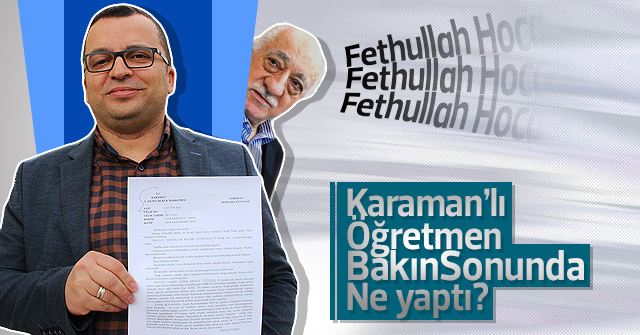 Karamanlı Öğretmen bakın ne yaptı