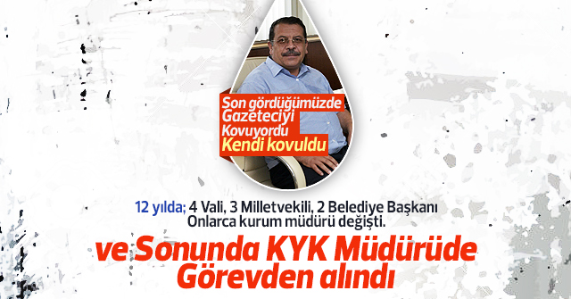 Karaman KYK Müdür Görevden alındı