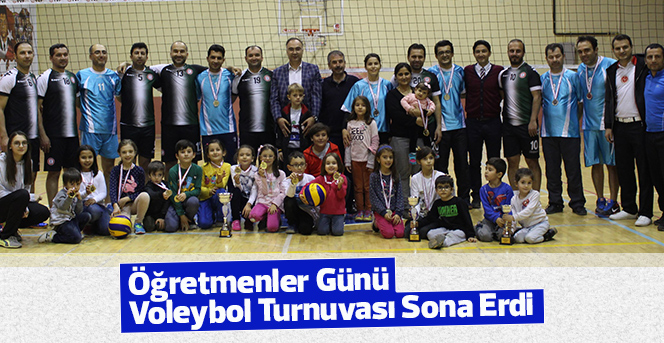 Öğretmenler Günü Voleybol Turnuvası Sona Erdi