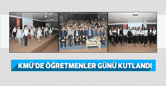 KMÜ’de Öğretmenler Günü Kutlaması