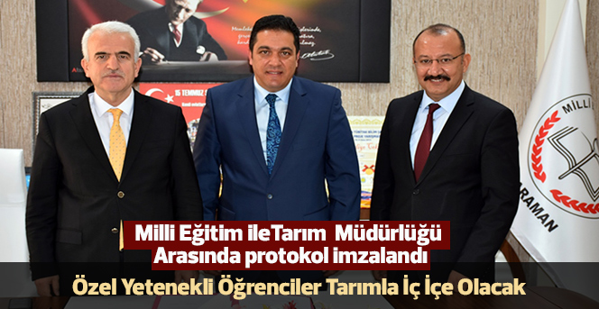 Özel Yetenekli Öğrenciler Tarımla İç İçe Olacak