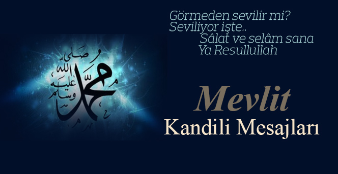 Mevlid Kandili Mesajları