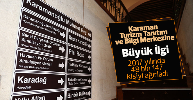 Turizm Tanıtım Ve Bilgi Merkezi Büyük İlgi Görüyor