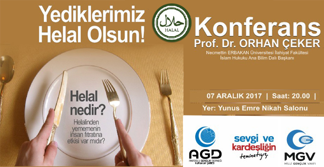 Karaman Anadolu Gençlik Derneğinden Konferans