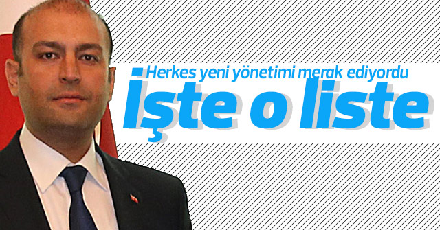 İşte Ak Parti’nin yeni yönetimi