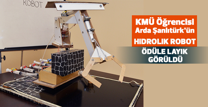 ‘Hidrolik Robot’ Ödüle Layık Görüldü