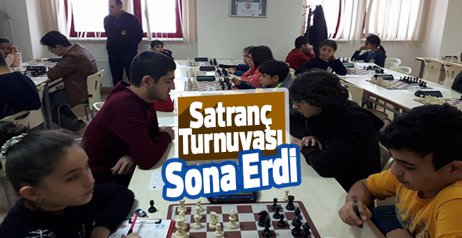 Satranç Turnuvası Sona Erdi