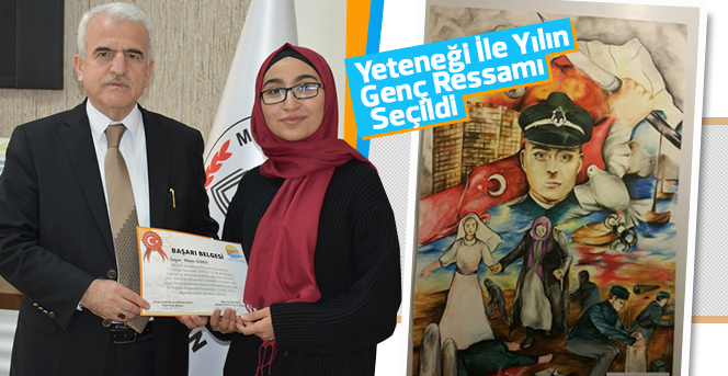 Yeteneği İle Yılın Genç Ressamı Seçildi