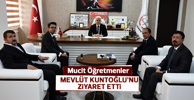 Mucit Öğretmenler Mevlüt Kuntoğlu’nu Ziyaret Etti