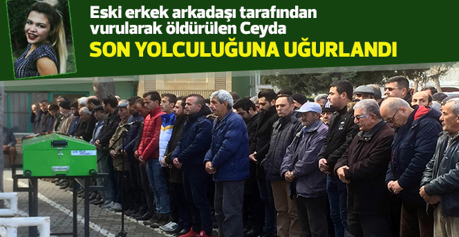 Parkta öldürülen genç kız son yolculuğuna uğurlandı