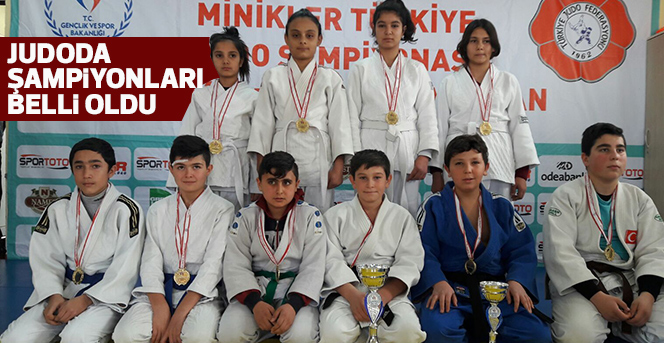 Judoda Şampiyonlar Belli Oldu